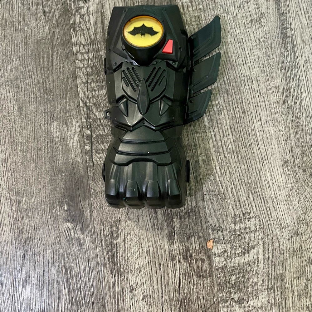 Batman Black and Yellow Action Figure Glove